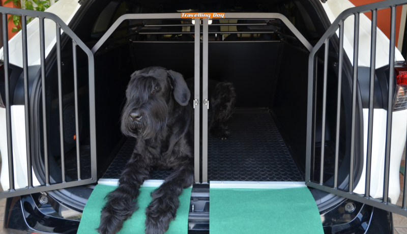 Kennel Schnauzer con robusto telaio in alluminio - TRAVELLING DOG